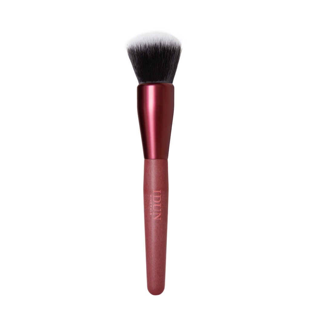 IDUN Minerals Powder Brush Pro minkštas kabuki šepetėlis - 1 vnt.