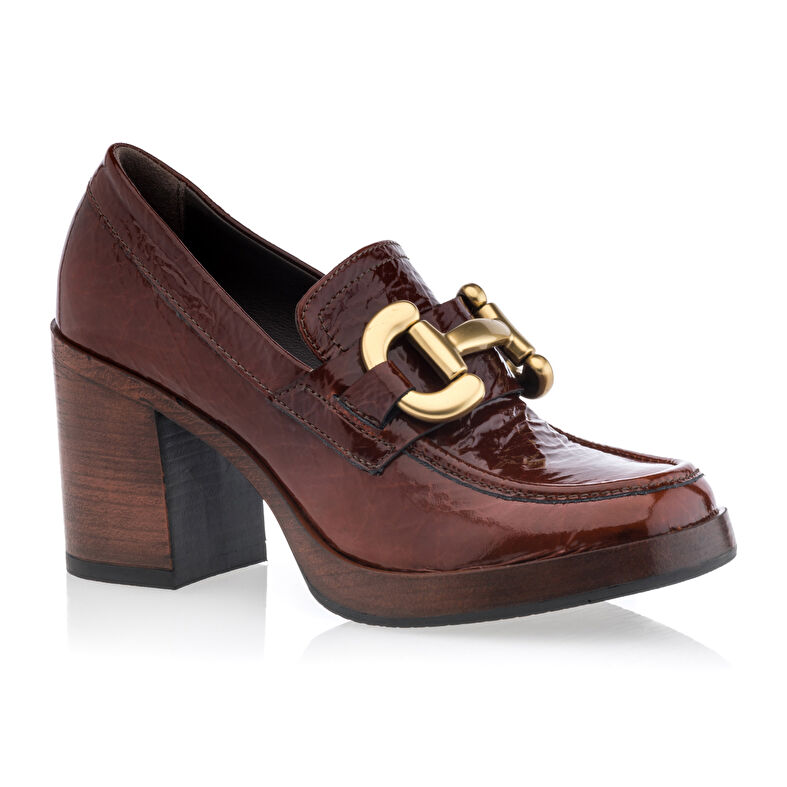 Bruna loafers/båtskor för kvinnor