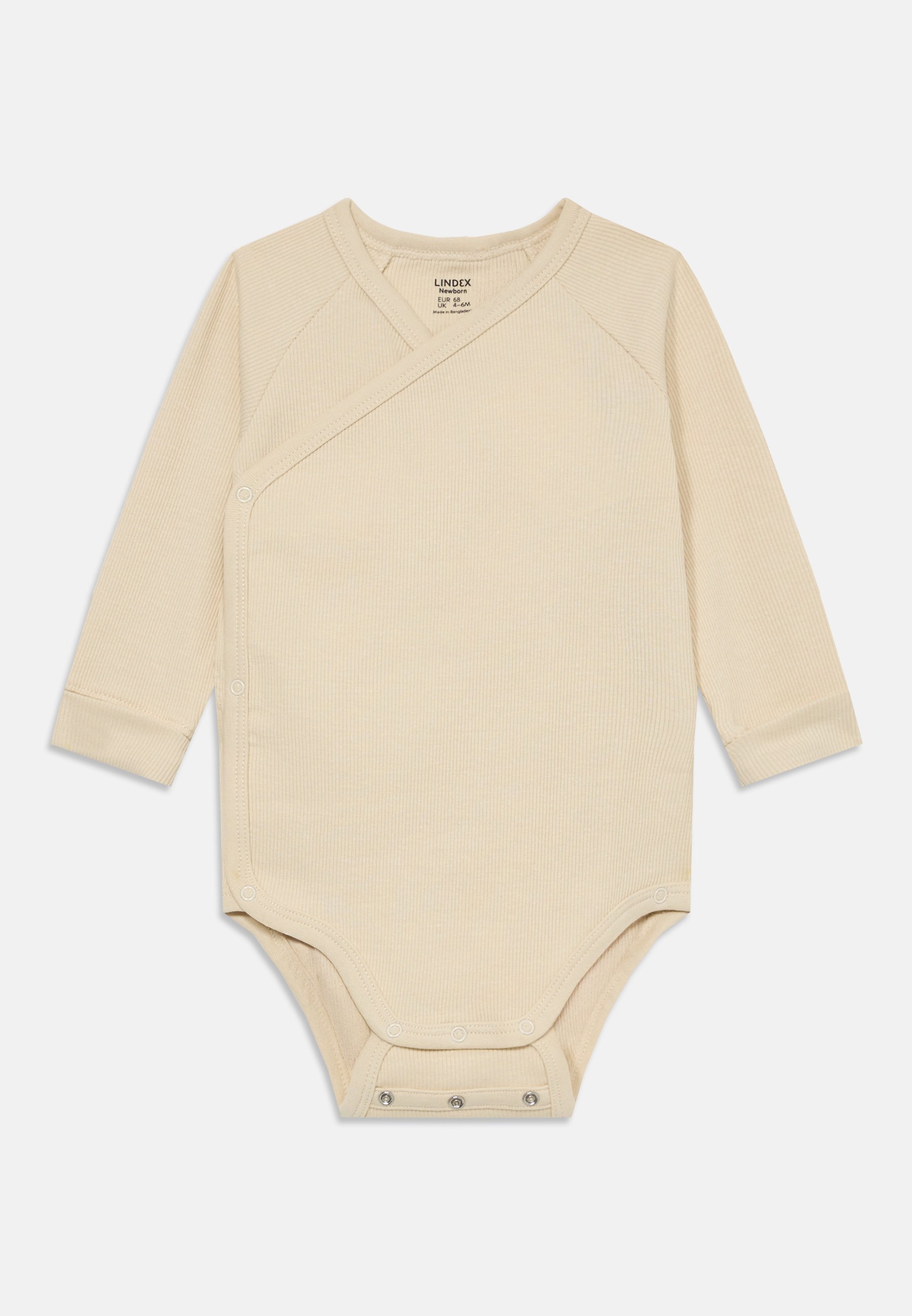 Lindex WRAP NEWBORN UNISEX LOT DE 2 - Body - beige clair