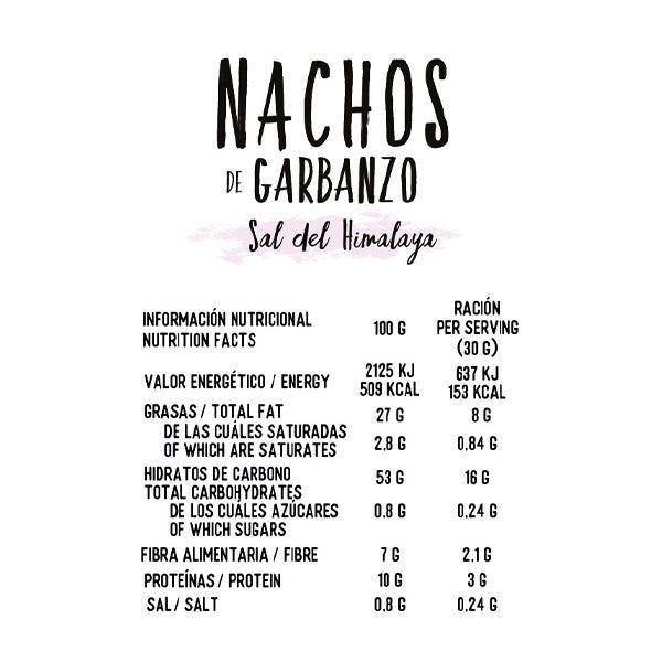 Kukorica és csicseriborsó nachos | 45g