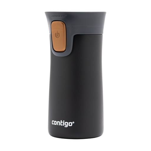 Garrafa térmica Contigo Pinnacle preta fosca/bronze 300 ml