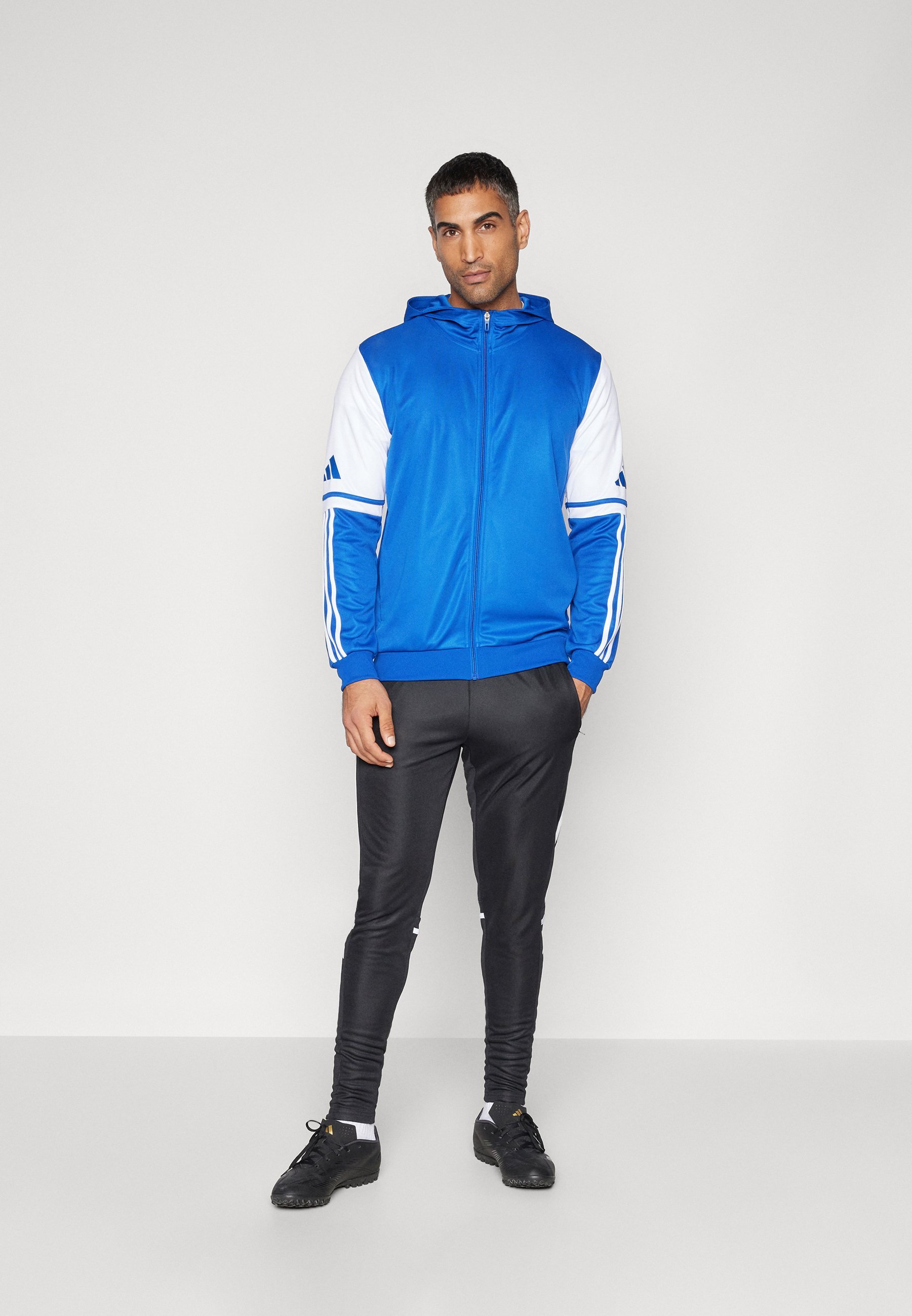 Sweat à capuche adidas Performance SQUADRA25 - Veste d'entraînement - Bleu roi/blanc