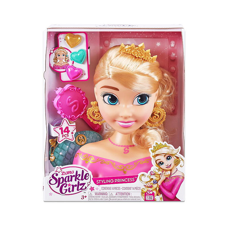 Zuru Sparkle Girlz Styling Heads