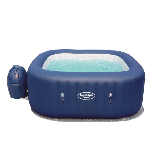 Spa de madeira para exterior Bestway K2o Malibu para 4 a 6 pessoas. 250 x 275 x 71 cm