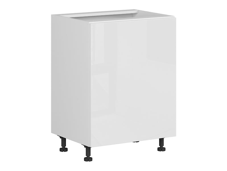 Szafka kuchenna dolna Top Line 60 cm prawa biały połysk
