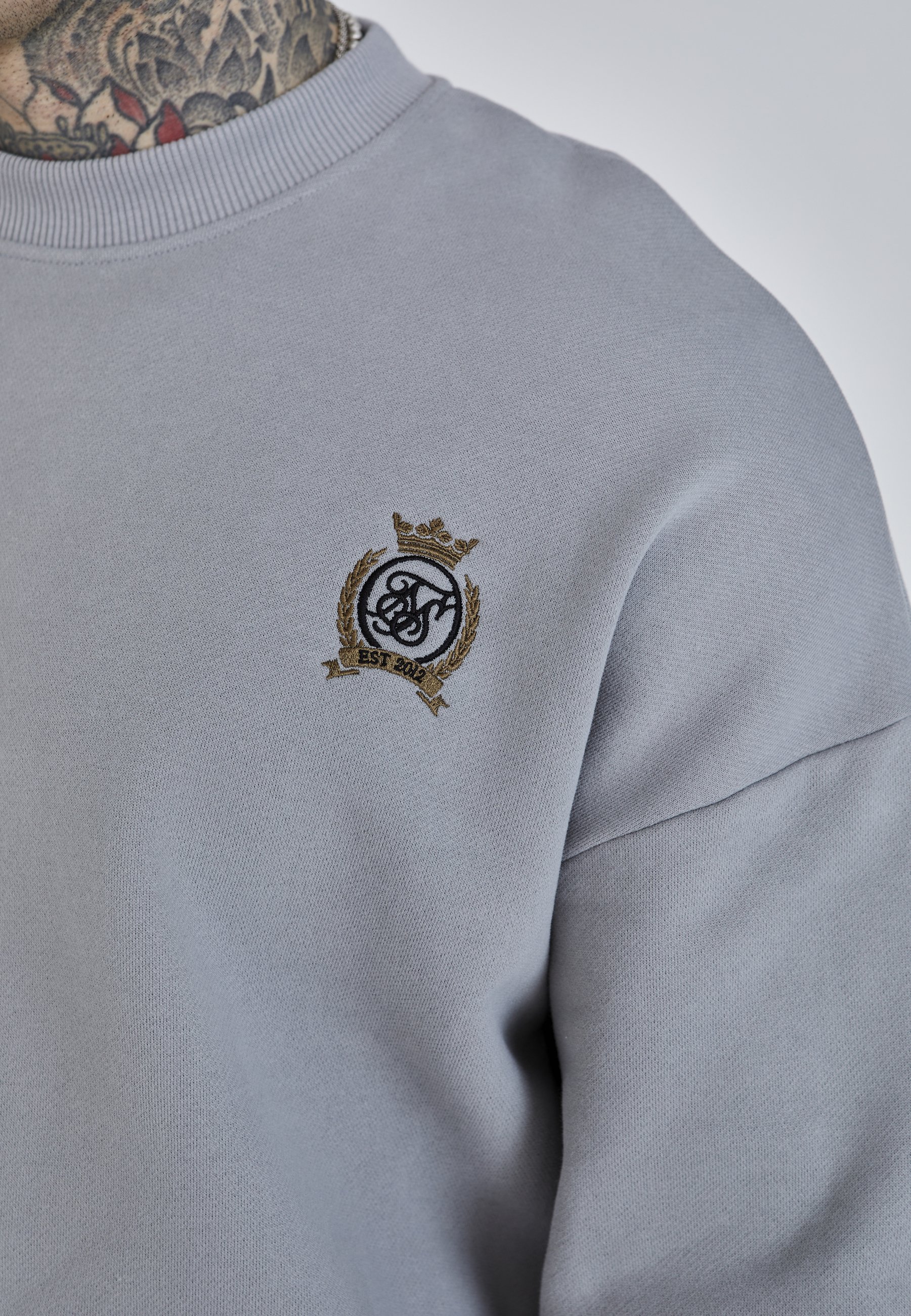 Pull SIKSILK - gris