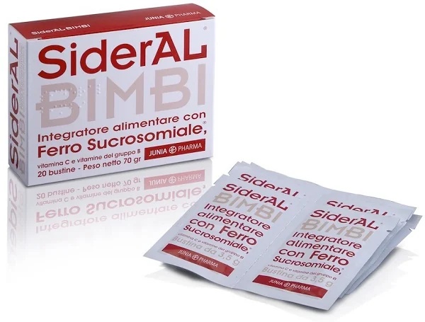SIDERAL Juniapharma Sideral Bimbi Complément de fer 20 sachets