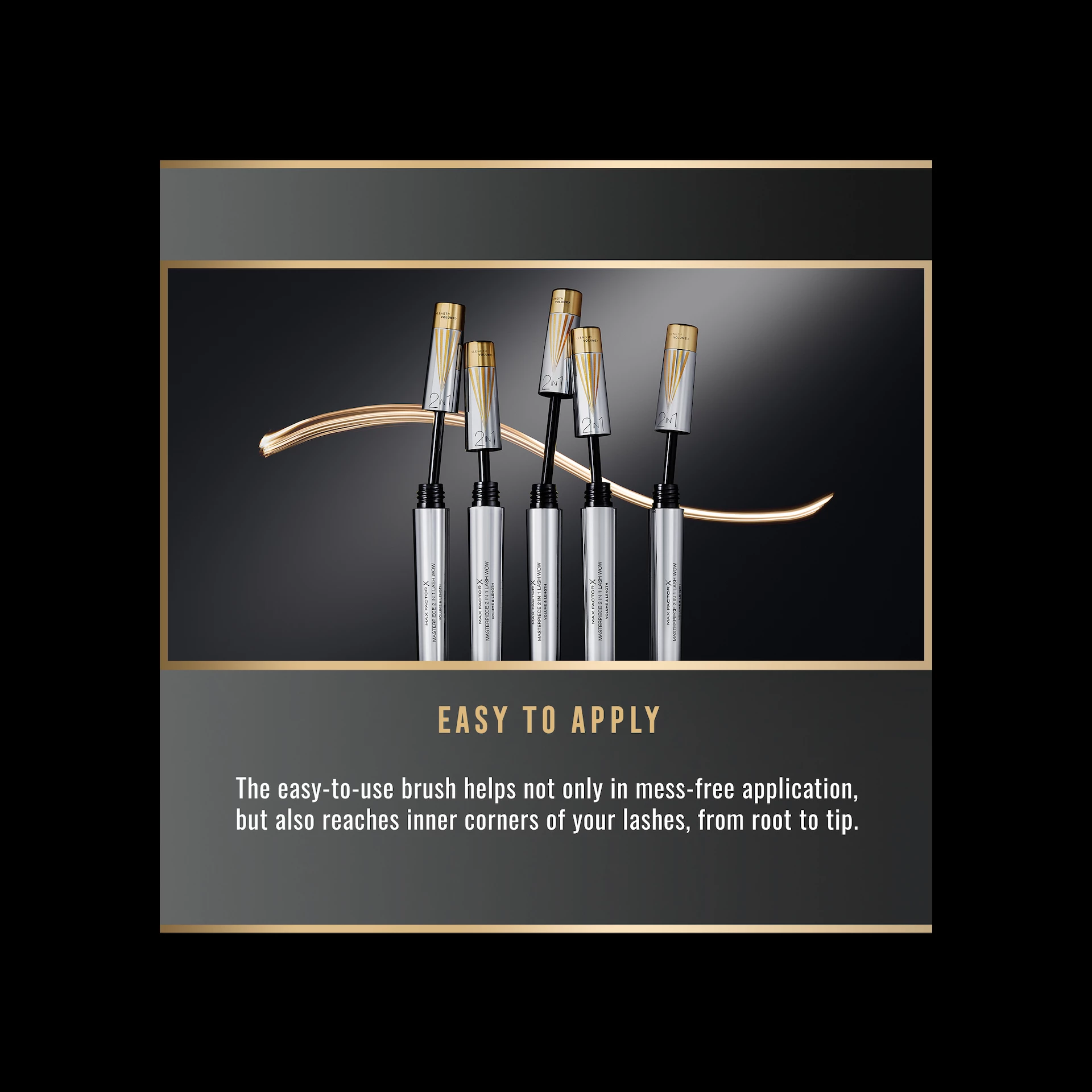 Maskara Masterpiece 2 v 1 001 črna - Max Factor