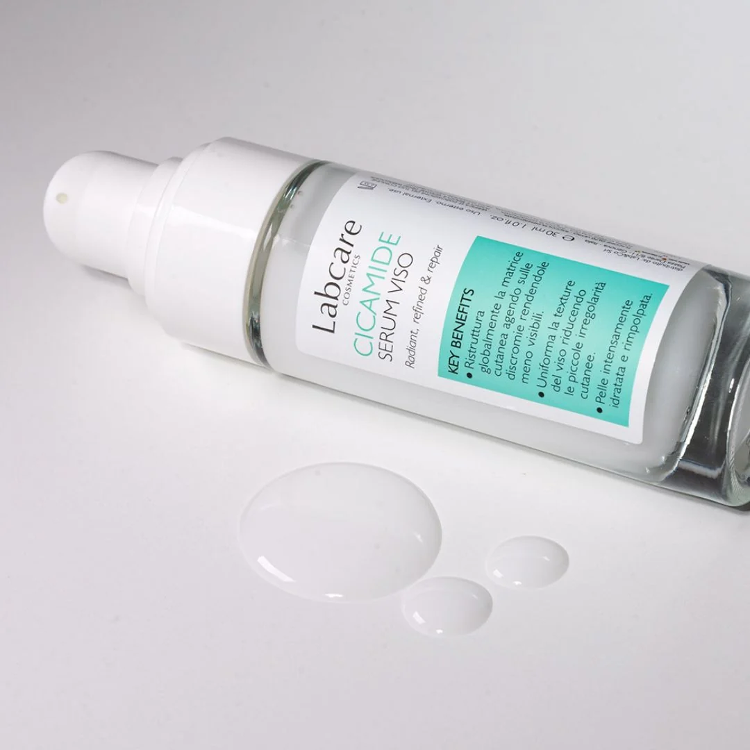 Viso cicamide serum viso radiant, refine & repair - Siero viso idratante, Siero viso antirughe, Trattamento Riparatore