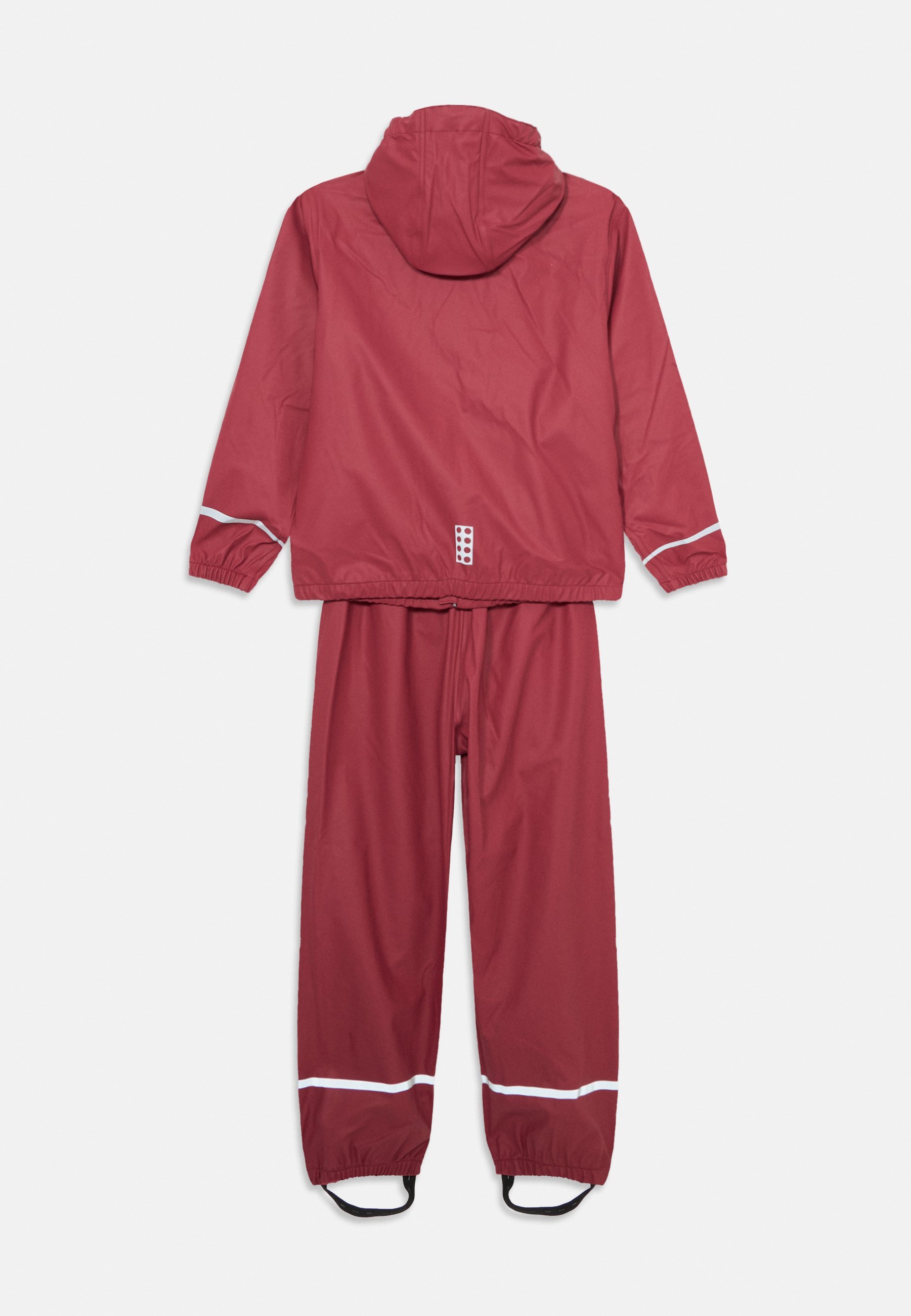 LEGO® Kinderbekleidung LWJORI 200 Regenset – Wasserdichte Jacke – Erdrot