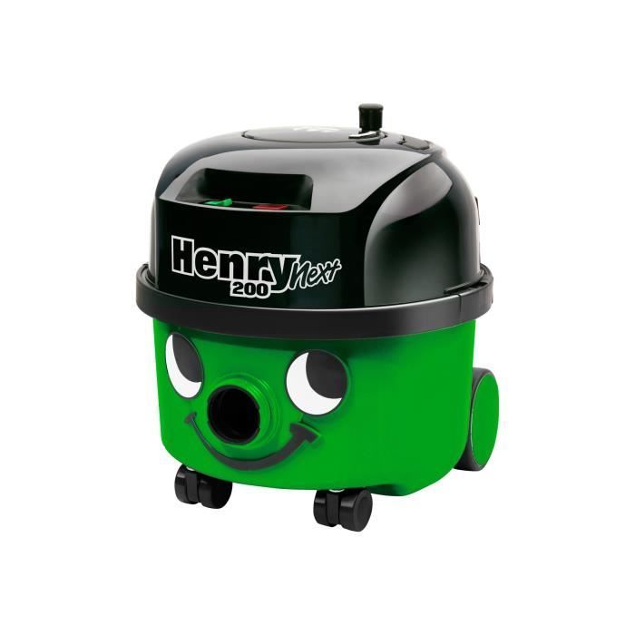 Aspiradora de bote - Numatic - Henry Next HVN 202-11 - 620 vatios - Bolsa - Verde