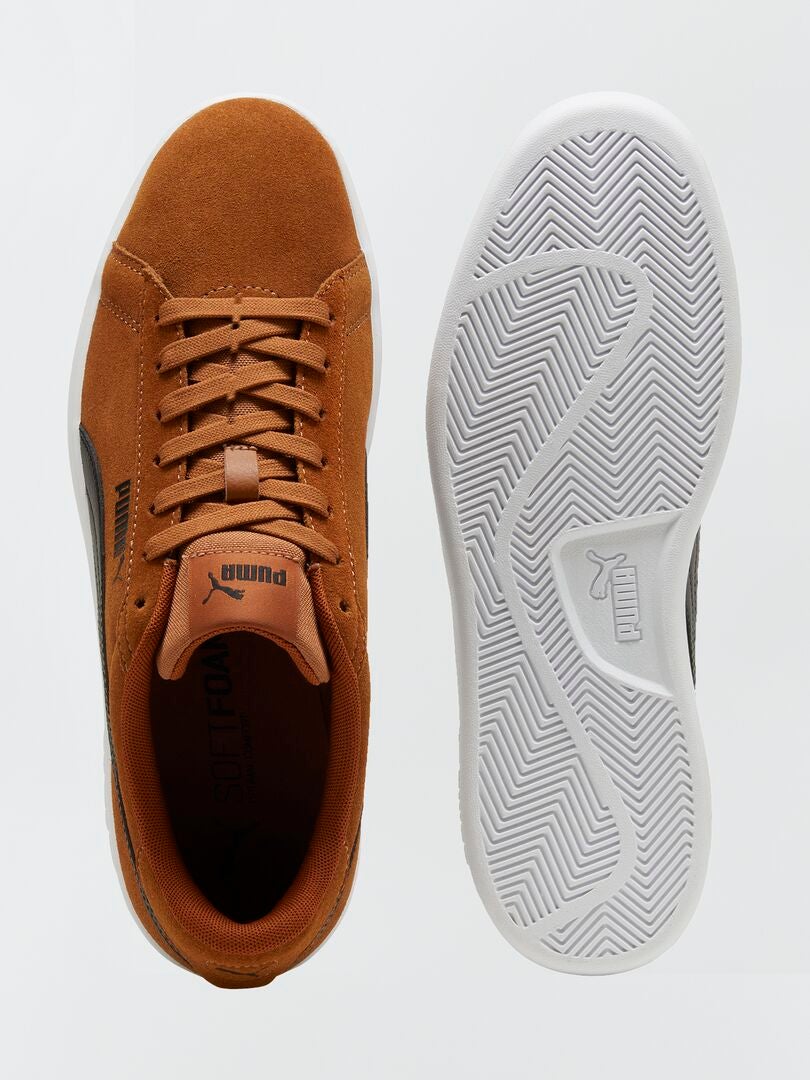 'Camel Smash' 'Puma' sneakers - BEIGE