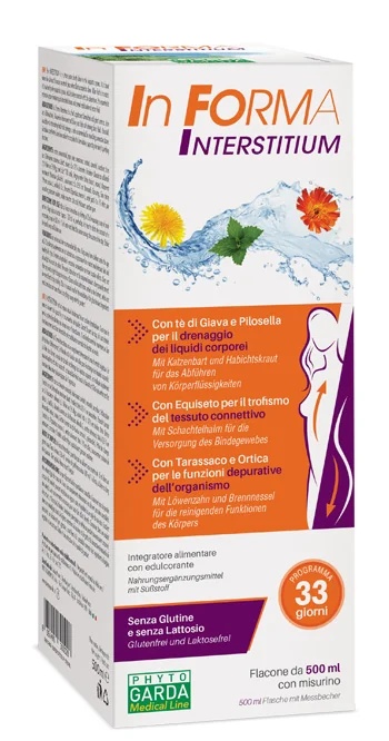 PHYTO GARDA Phyto Garda In Forma Interstitium 500 ml Drainage- en reinigingssupplement
