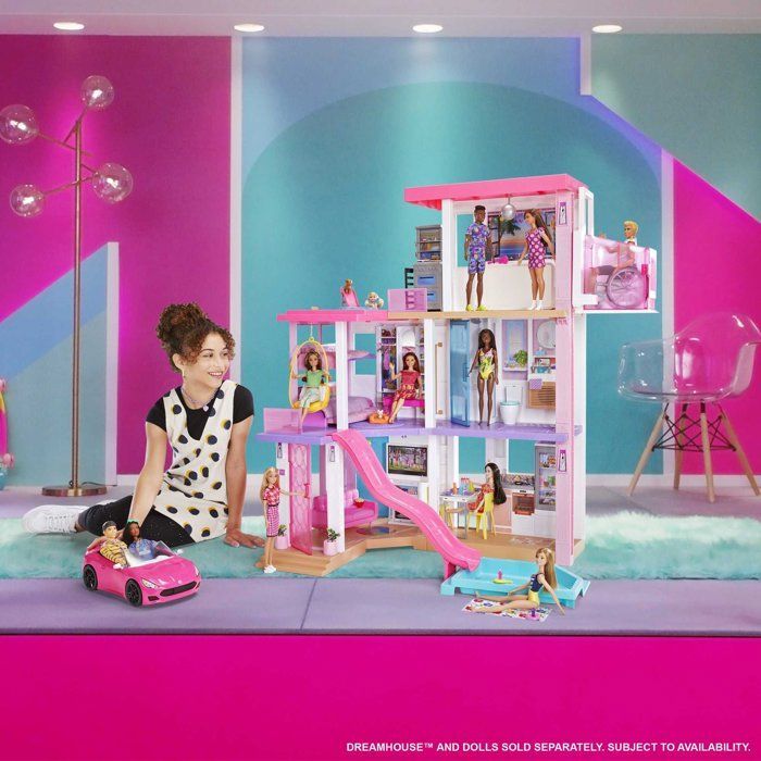 Barbie - Barbie Cabriolet - Modepoppenvoertuig - Leeftijd 3+ HBT92