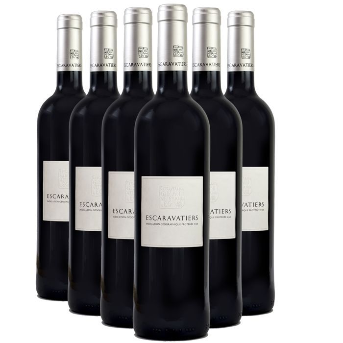 Domaine des Escaravatiers Var Escaravatiers 2023 - Vin Rouge (6x75cl)