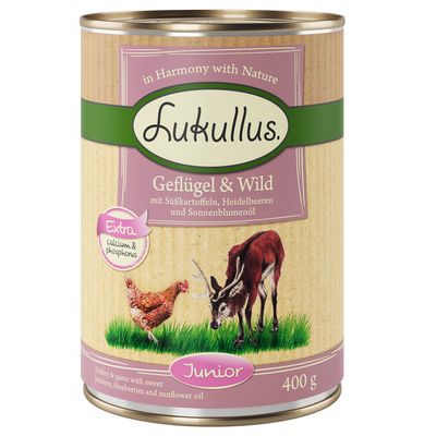 Lukullus Junior Sparpackung 24 x 400 g