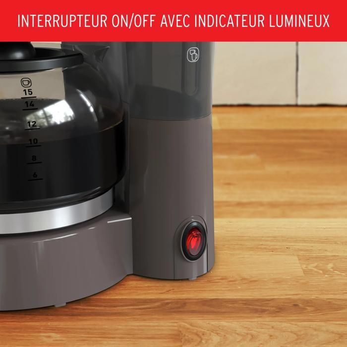 Cafetière Moulinex, FG170910, facilité d'utilisation