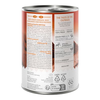 Wolf of Wilderness Adult «Smaken av» 6 x 400 g