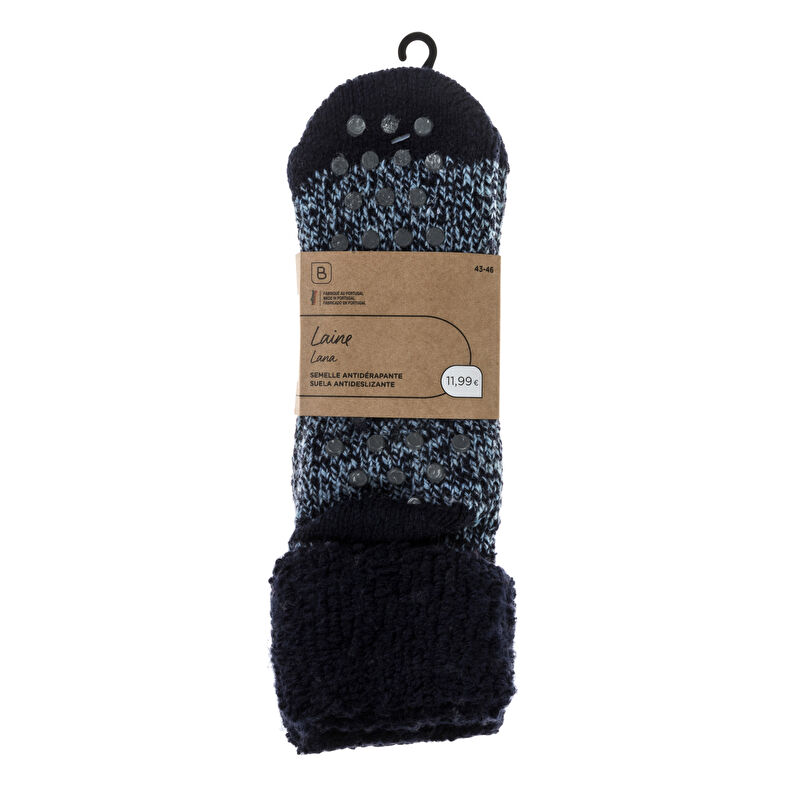 Calcetines y medias azules para hombre