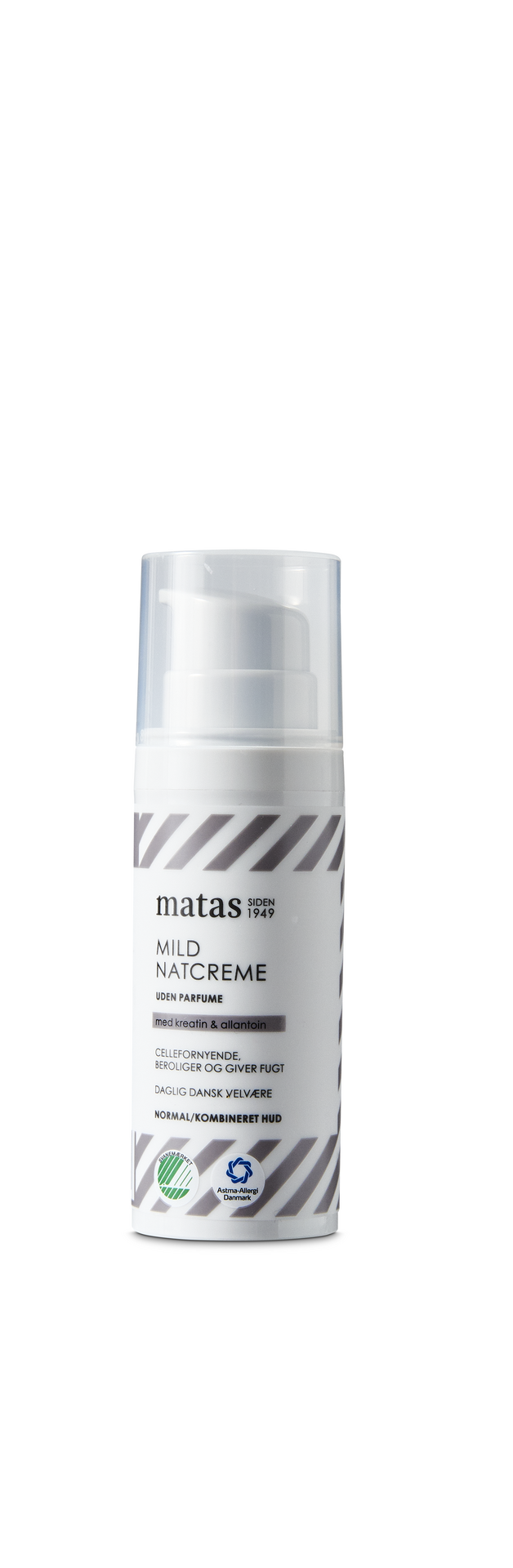 Cremă de noapte blândă pentru ten normal/mixt, fără parfum, 50 ml - MATAS STRIBER