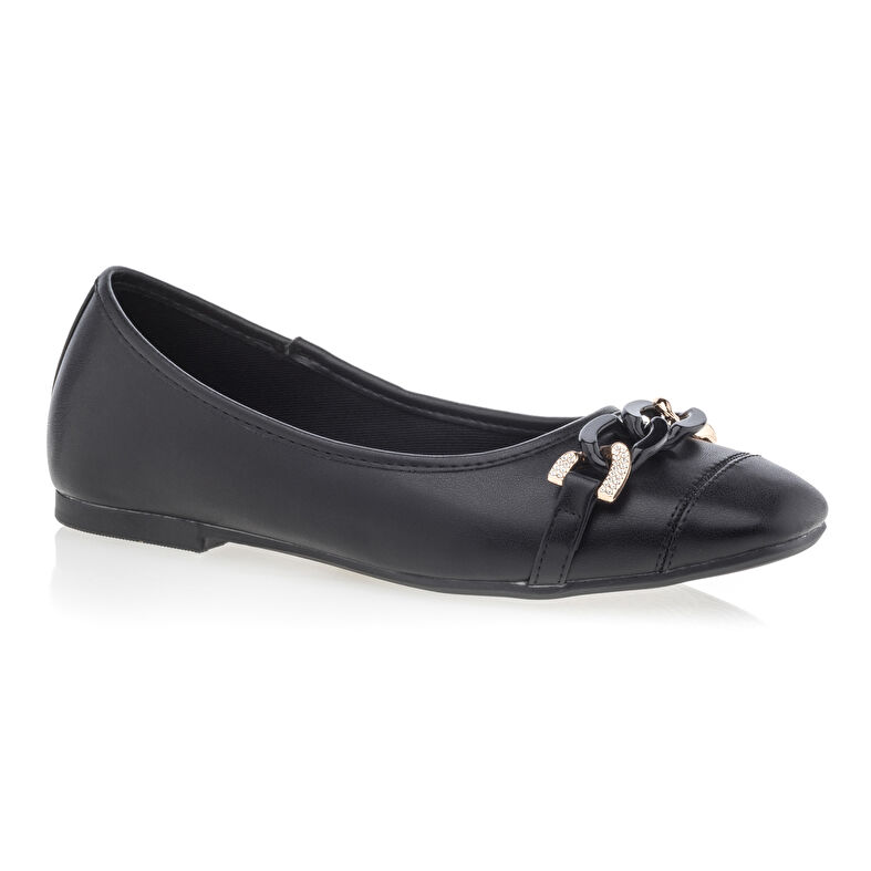 Bailarinas negras para mujer / Zapatos tipo Mary Jane