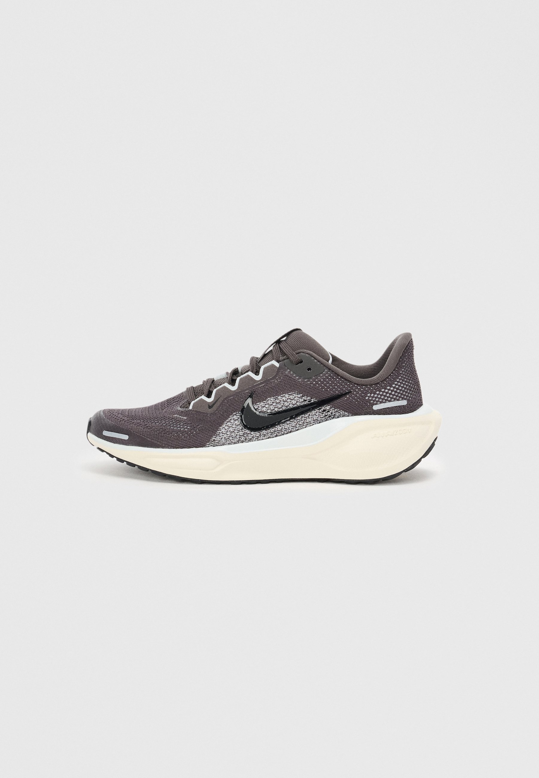 Nike Performance AIR ZOOM PEGASUS 41 UNISEX - Straßenlaufschuhe - Mittelgrau/Schwarz/Reinplatin/Hellelfenbein