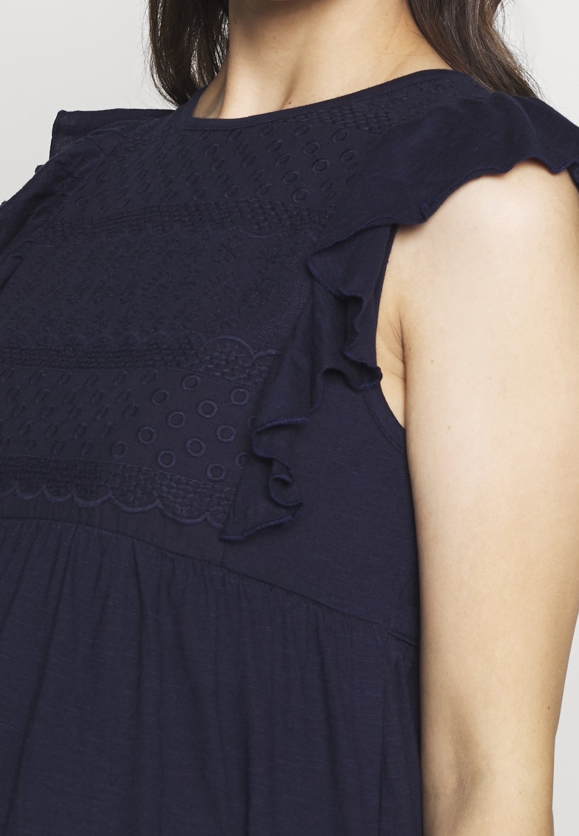 JoJo Maman Bébé Jersey ruha - sötétkék