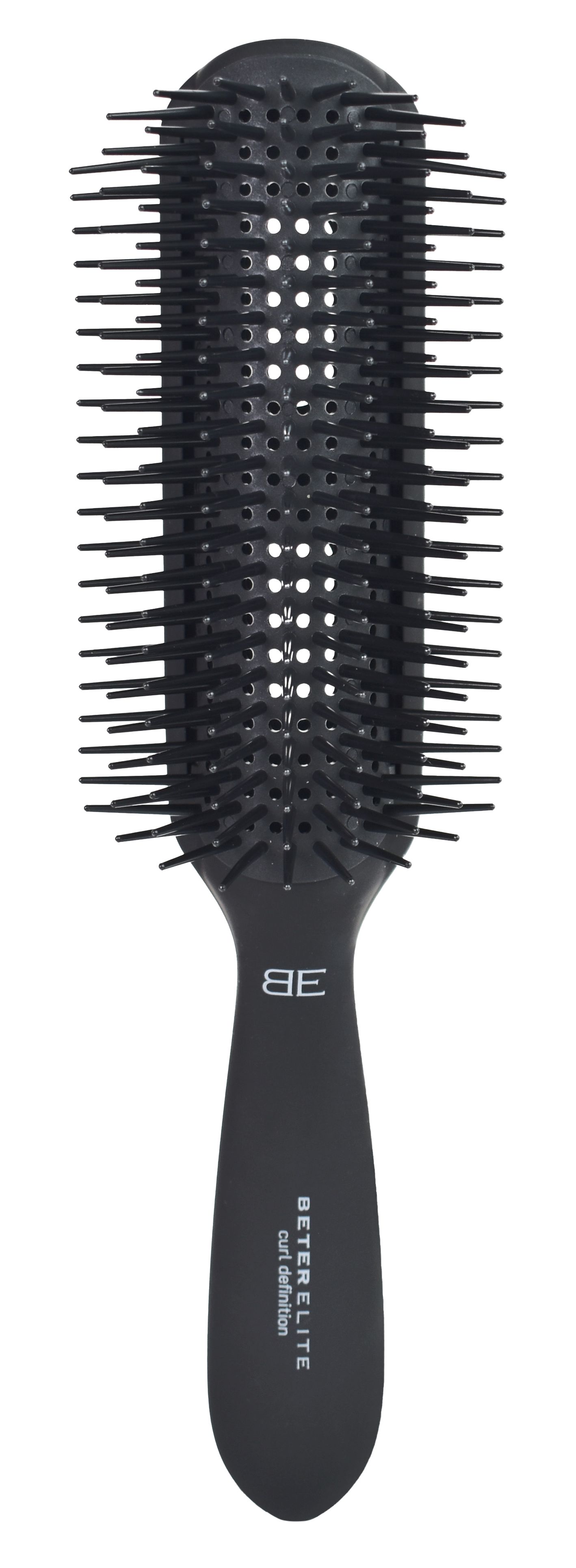 „Elite Skeleton Curly Brush No. 11“ garbanų formavimo šepetys. Šukos garbanotiems plaukams.