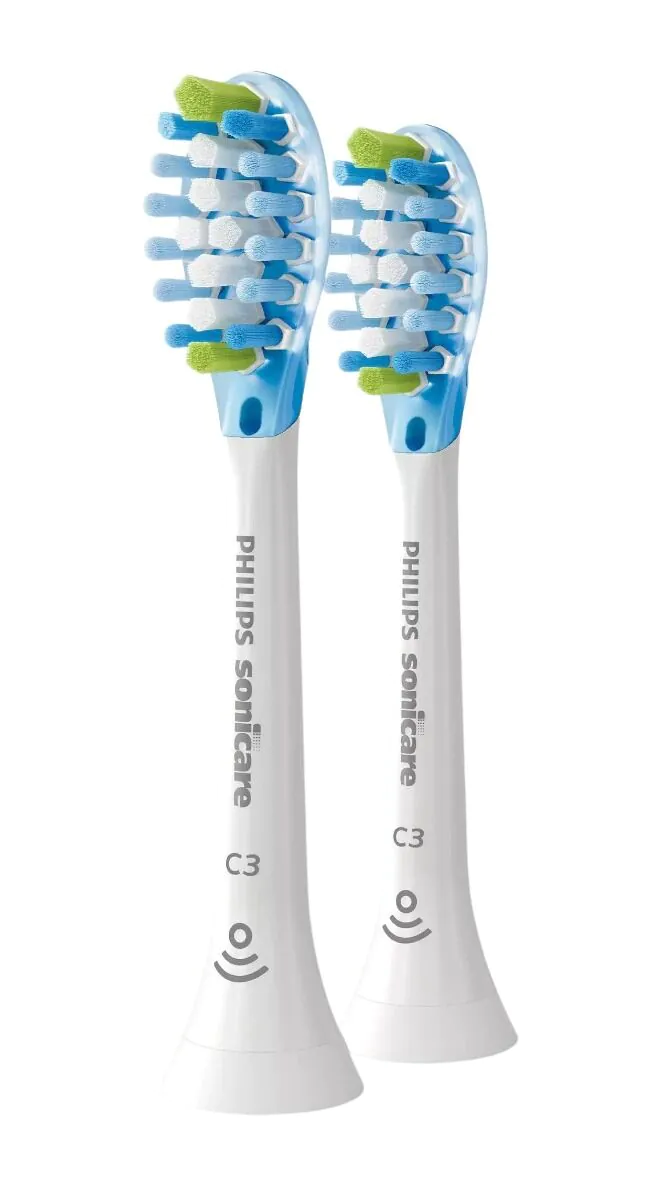 Philips Sonicare C3 Premium Plaque Defence HX9042/17 Końcówki białe, 2 szt.
