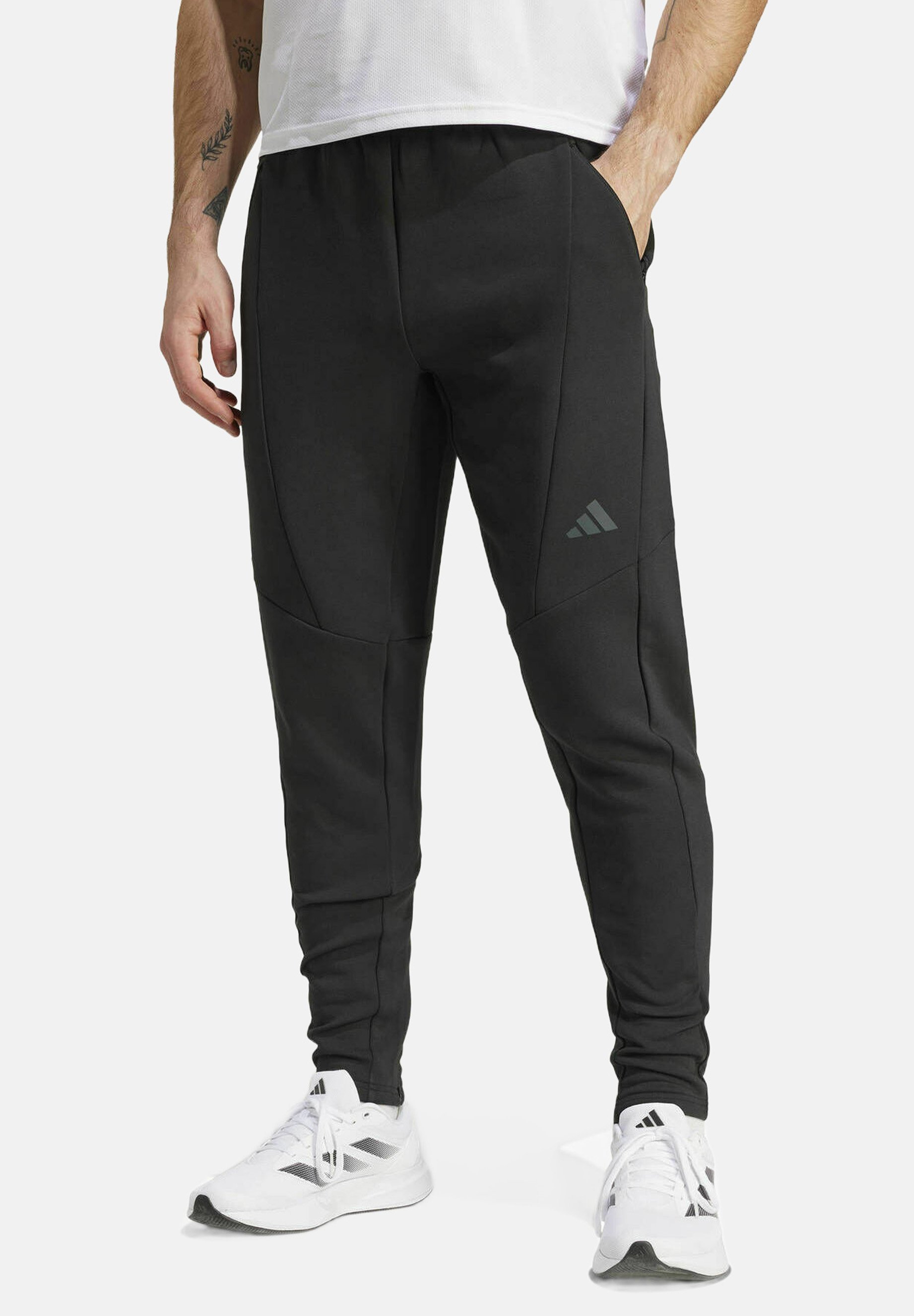 Calça de fato de treino adidas Performance - preta