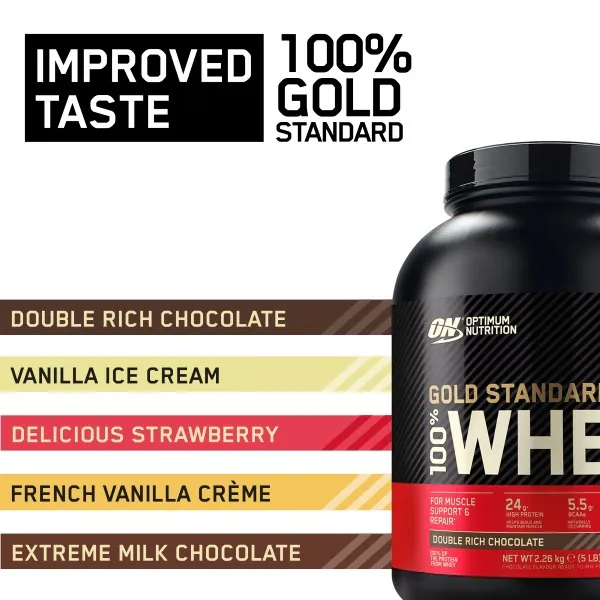 Optimum Nutrition Gold Standard 100% dubulti bagātīgā šokolāde 899g