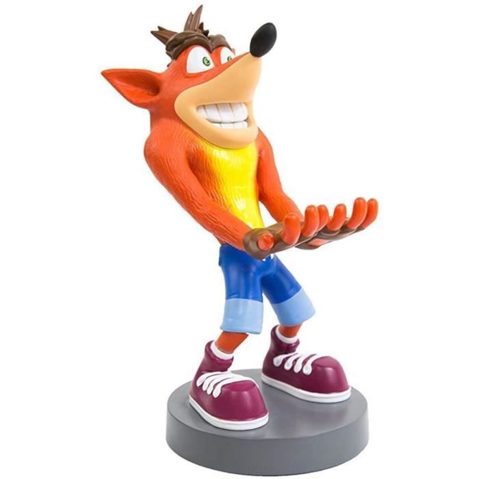 Crash Bandicoot Figur – Controller- und Smartphone-Ständer & Ladegerät – Exquisite Gaming