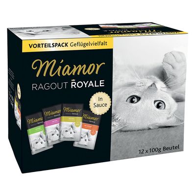 Miamor Ragout Royale -kokeilupakkaus 12 x 100 g