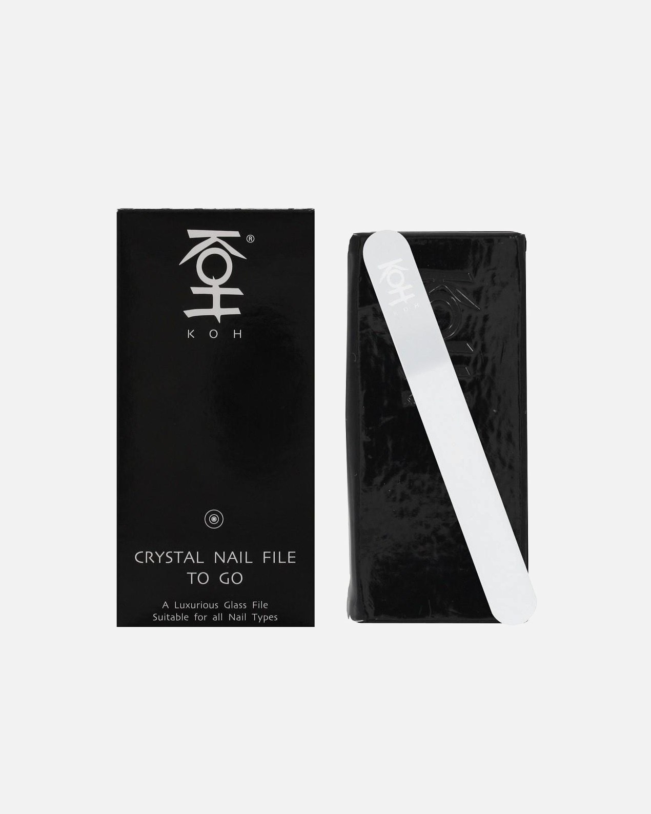 Pilník na nechty KOH Crystal na cesty – 1 kus