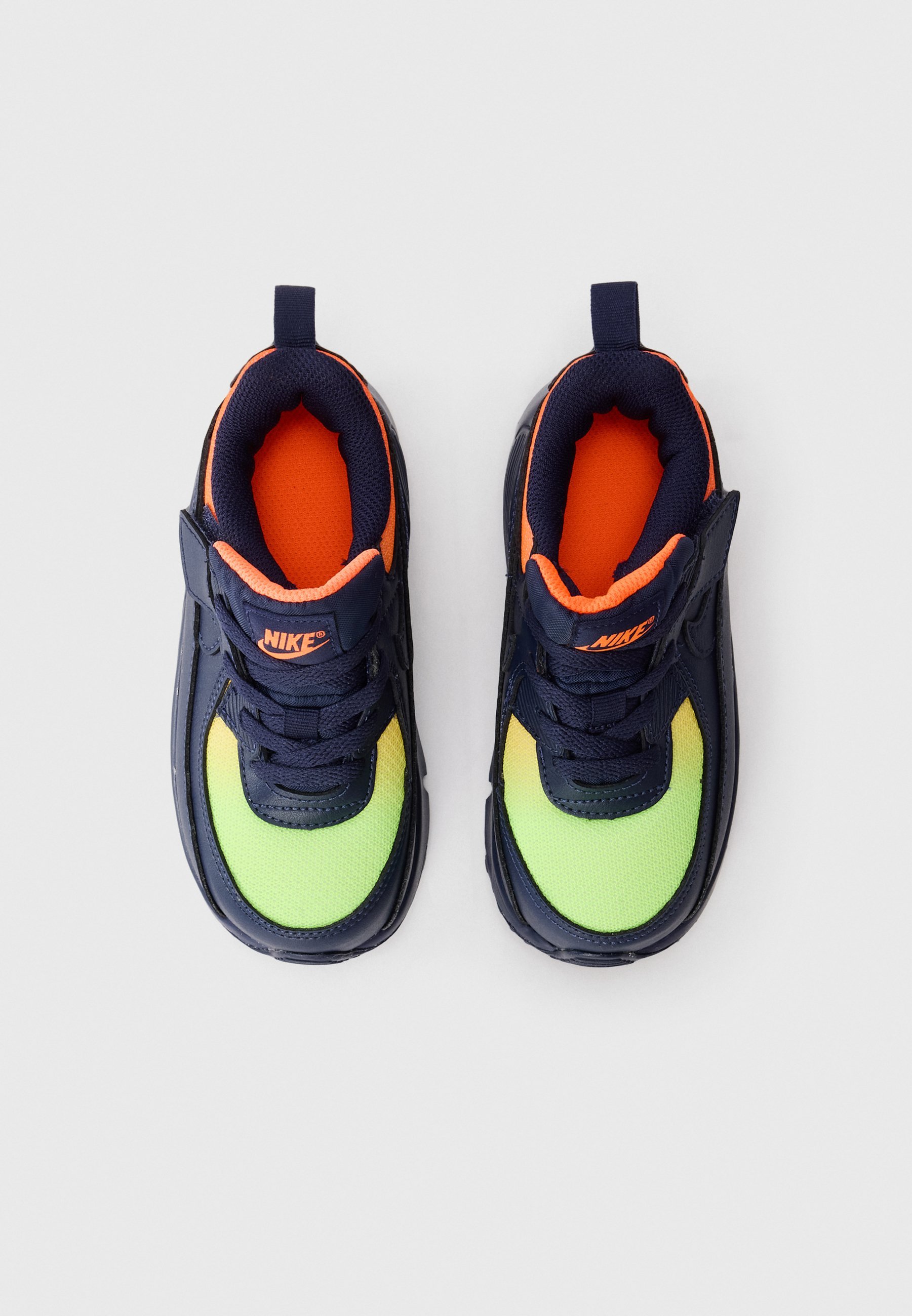 Nike Sportswear AIR MAX 90 EASYON UNISEX - Sneakers - lemon venom/blackened blue/hyper crimson/laser orange