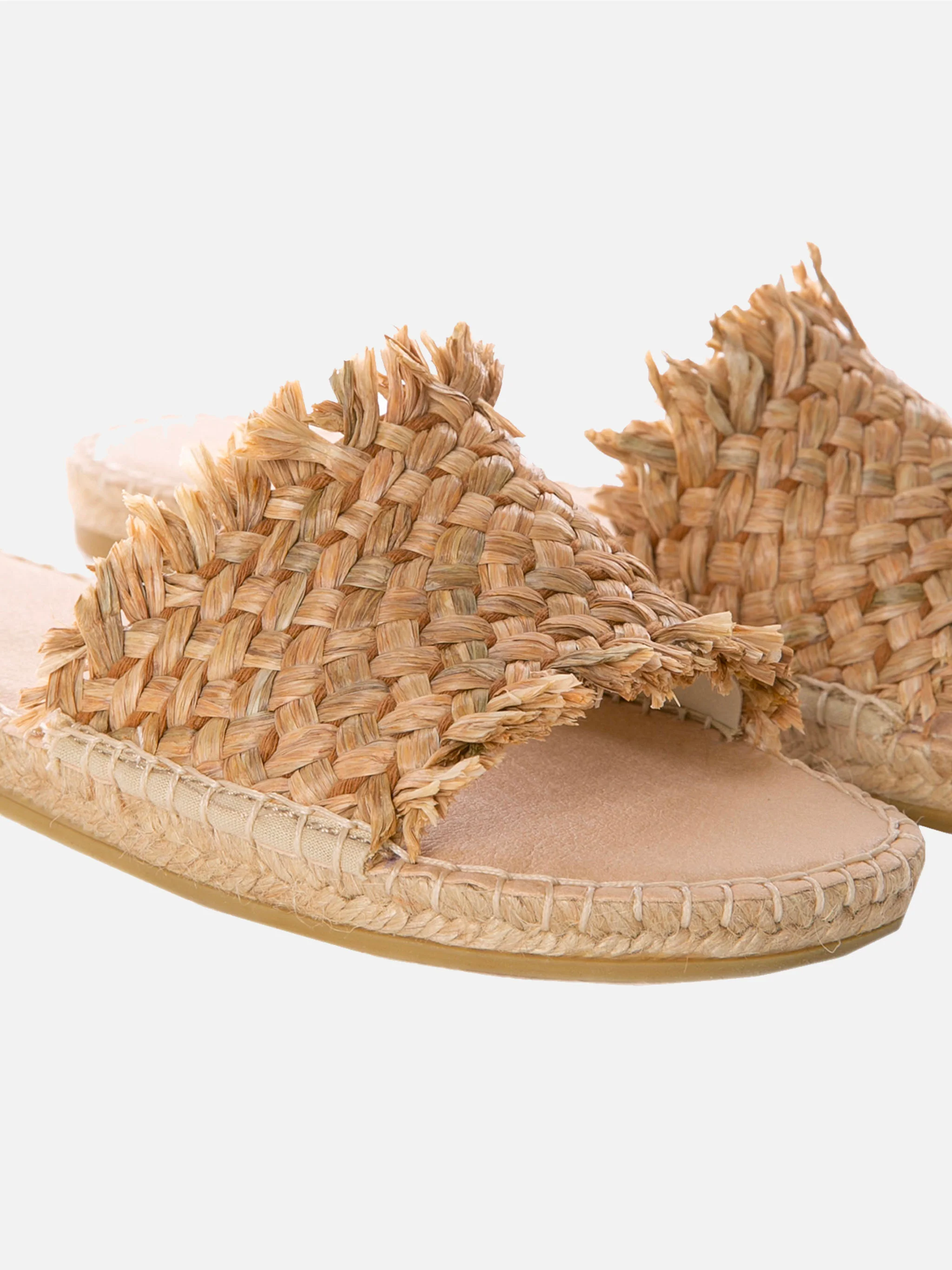 Ženske slamnate espadrile