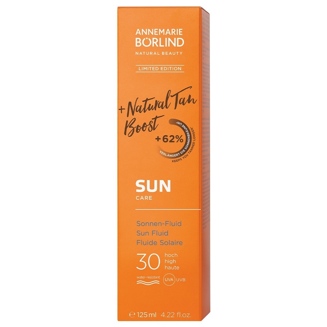 ANNEMARIE BÖRLIND Apsauginis kremas nuo saulės, natūralus įdegio stipriklis, SPF 30, 125 ml