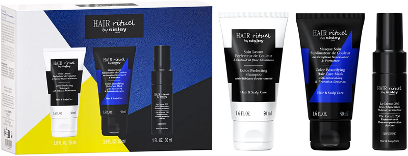 Haarverzorgingsset van Hair Rituel by Sisley Color Shine & Care