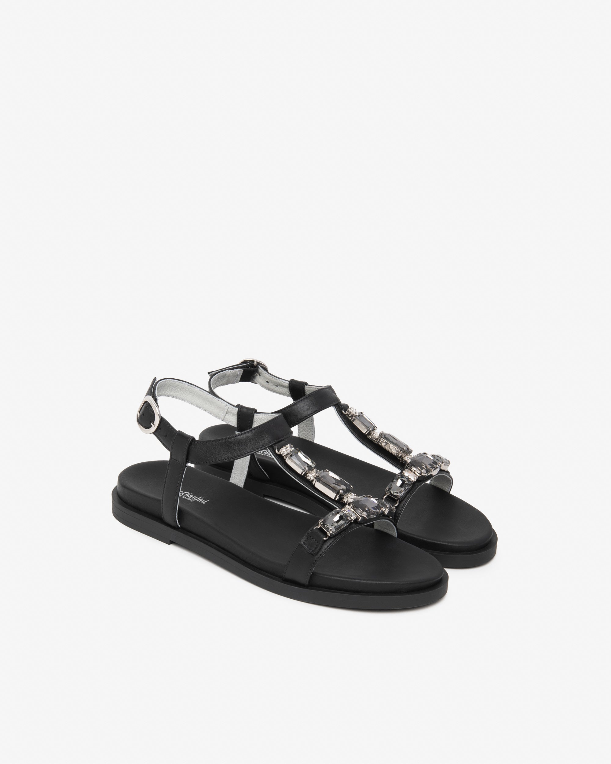  Damen-Ledersandalen