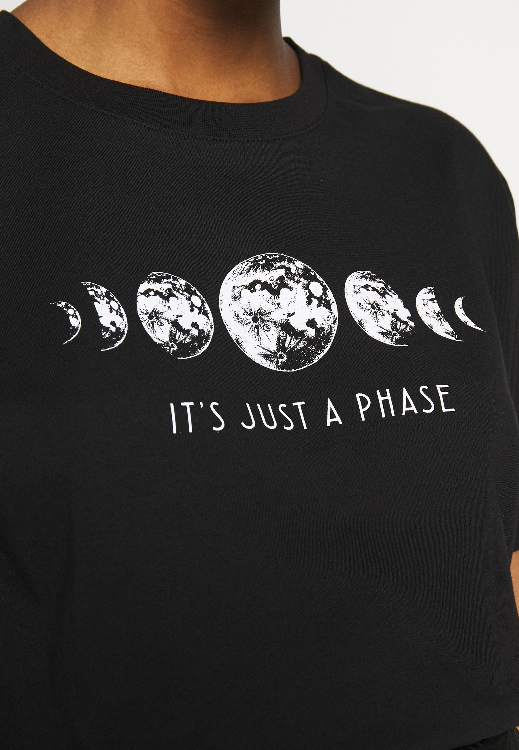 T-shirt imprimé Even&Odd - noir