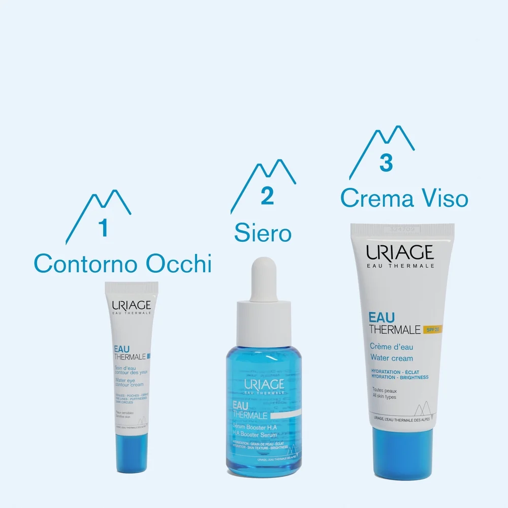 EAU THERMALE Idratazione Viso Crema idratante all'acqua - Crema viso giorno idratante