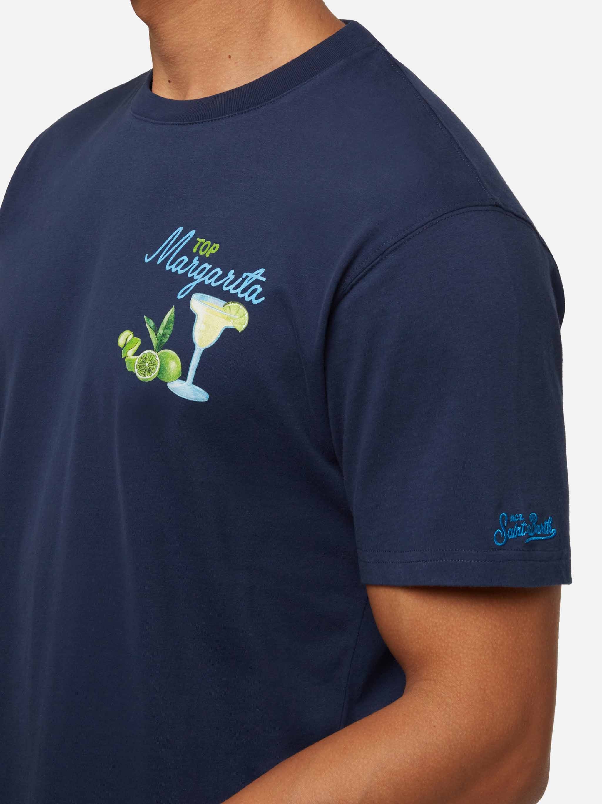 Arnott's T-shirt van katoen met margarita-print voor de winter