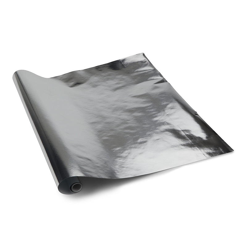Kerstpapier voor thuis, 3 x 70 cm, metallic