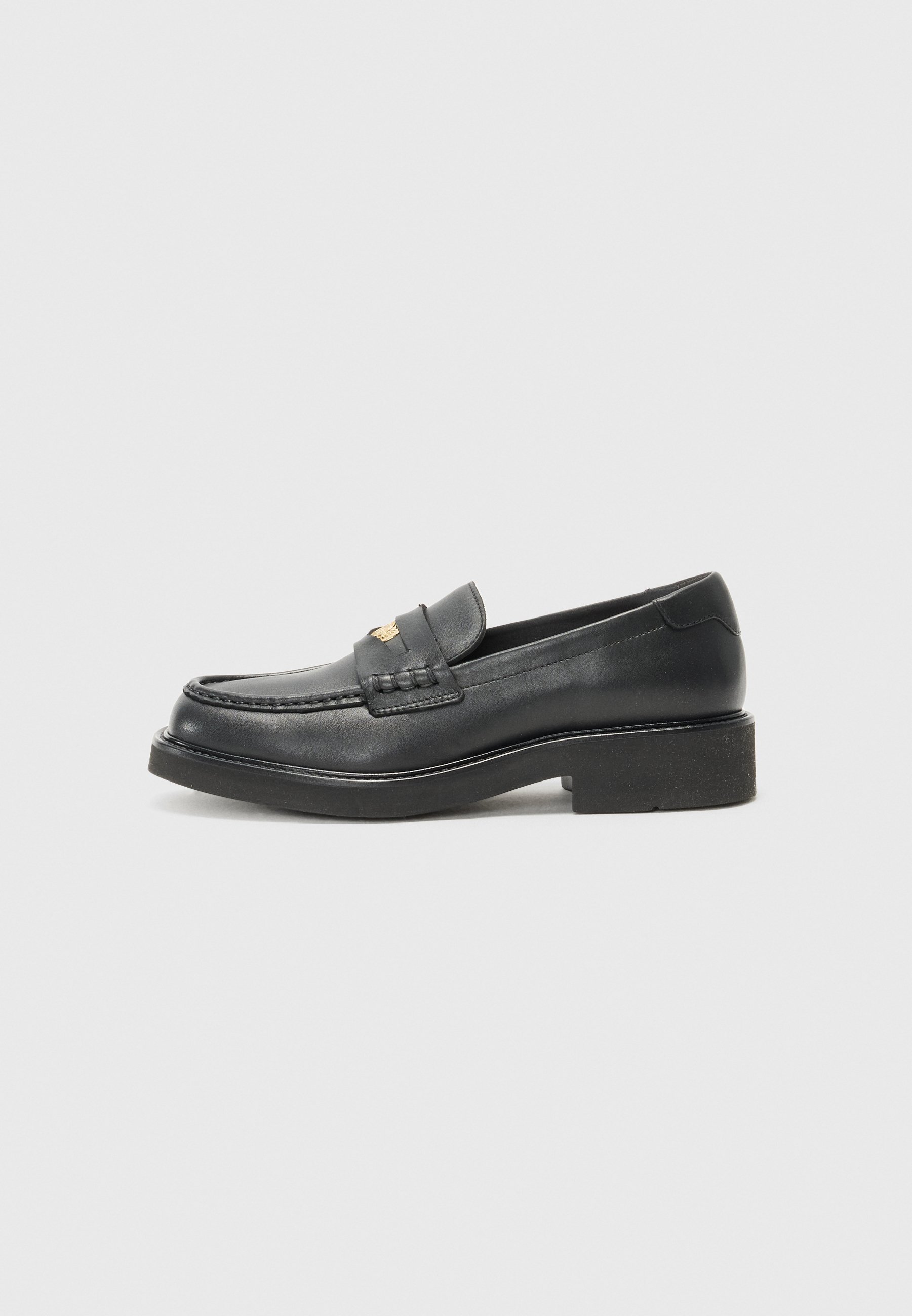 Mocassins Tommy Hilfiger CREST SQUARISH - noirs