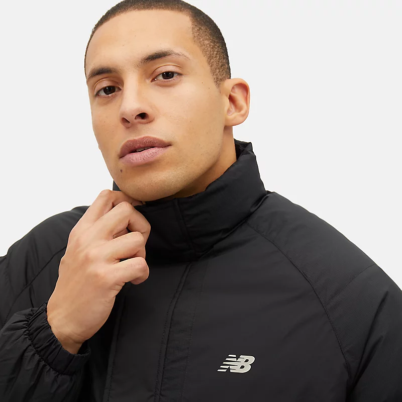 Męska kurtka puchowa NBX NB Academy Mix dunjakke – CZARNY