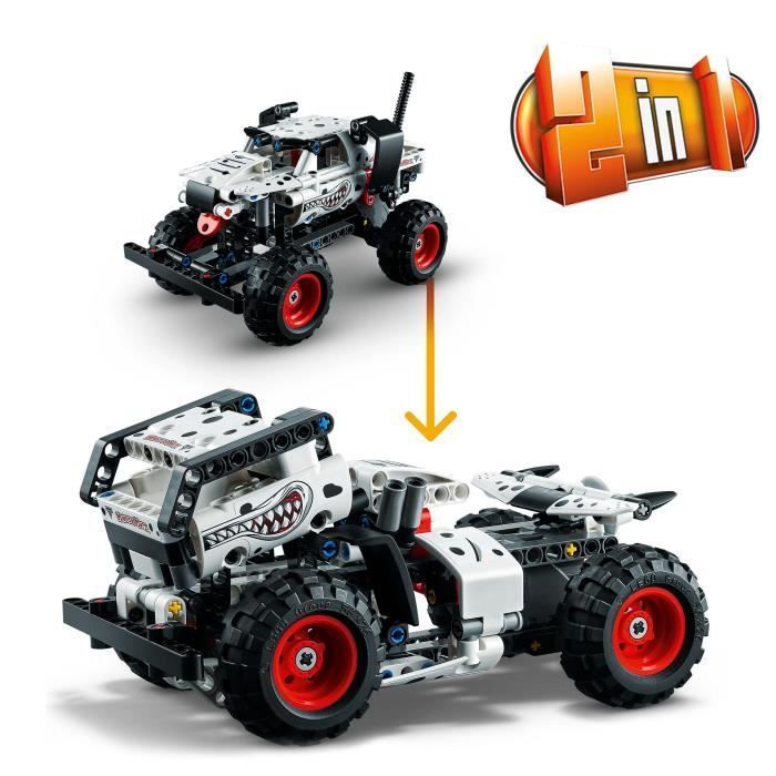 LEGO® Technic 42150 Monster Jam Monster Mutt Dalmatian, 2 in 1, Monster Truck Giocattolo, Auto