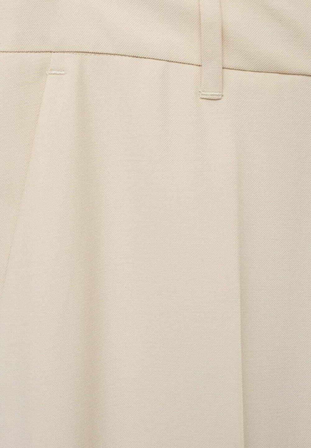 Mango MID-RISE - Spodnie - ecru