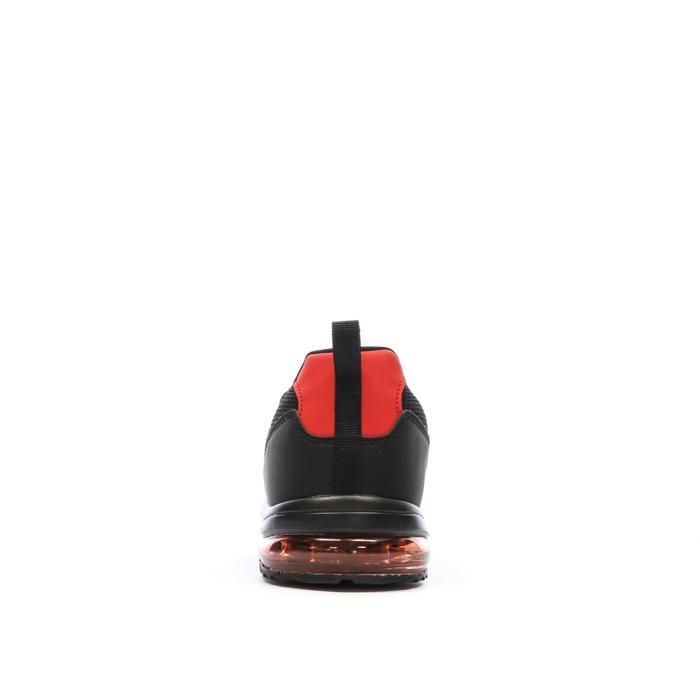 Zapatillas deportivas Kappa Myagi para hombre, color negro/rojo.