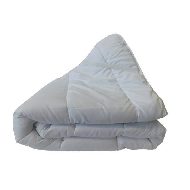 Cubrecolchón - MORTREUX - 160x200 - Tejido de microfibra - Antioxidante - Relleno de 300 g/m²