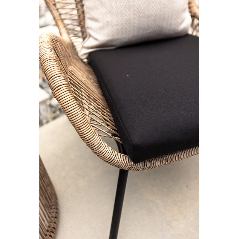 Home Lounge set med 2 stolar och bord, Ishøj